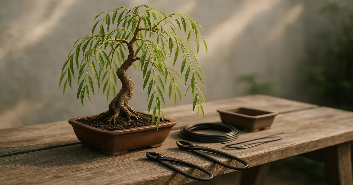How to Grow a Weeping Willow Bonsai Tree