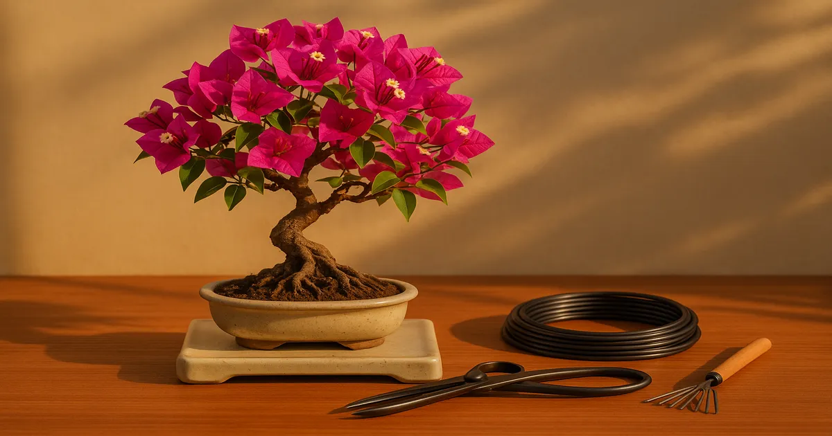 How to Train a Bougainvillea Bonsai: Complete Guide