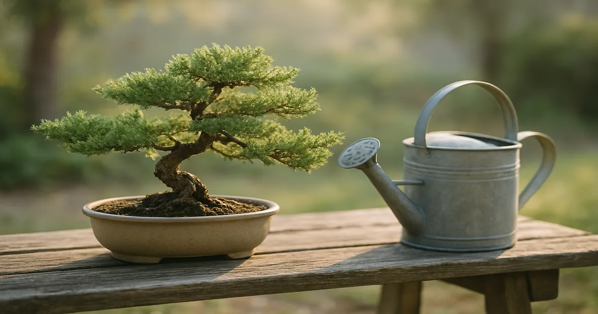 Juniper Bonsai Watering Guide: How & When to Water