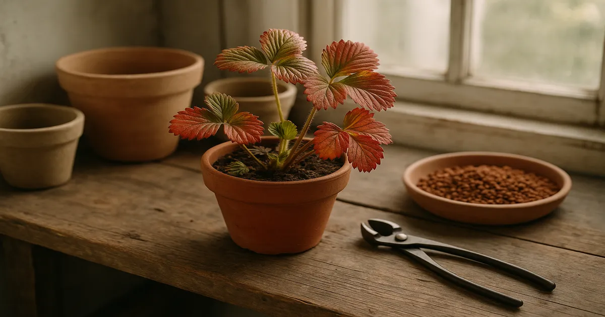 Strawberry Leaves Turning Red: Causes & Pest Control