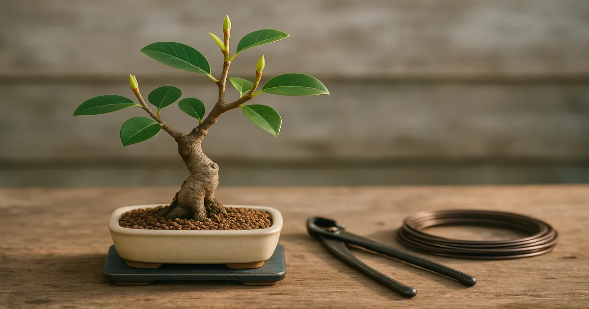 Ficus Bonsai Three-Point New Growth: What It Means